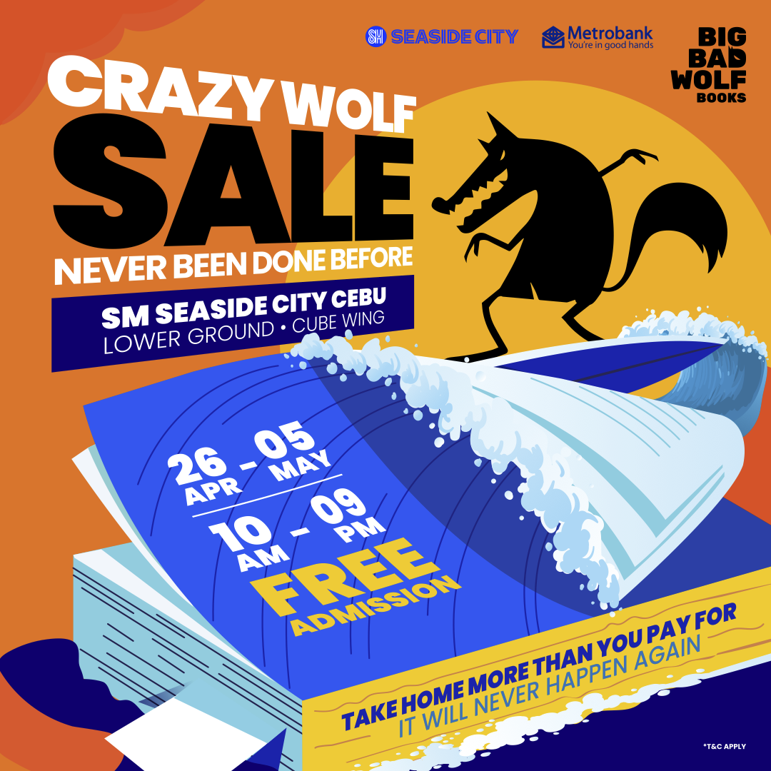 The Wolf Returns Big Bad Wolf Strikes Cebu City With Crazy Wolf Sale Che Goes On 4552